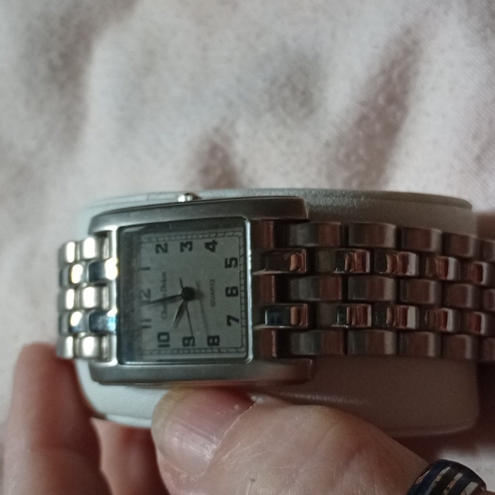Charles DeLeon men's wrist watch vintage (W014)